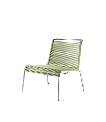 M20L Teglgaard Lounge Cord Chair — Brushed Green