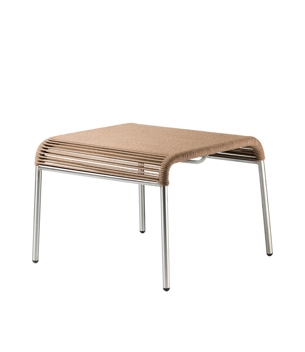 M20S Teglgaard Cord Footrest — Brushed Brown