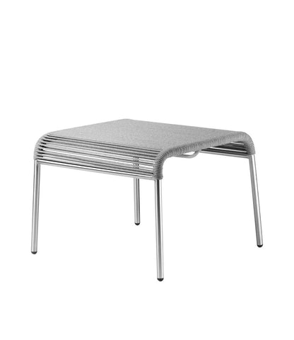 M20S Teglgaard Cord Footrest — Brushed Light Grey