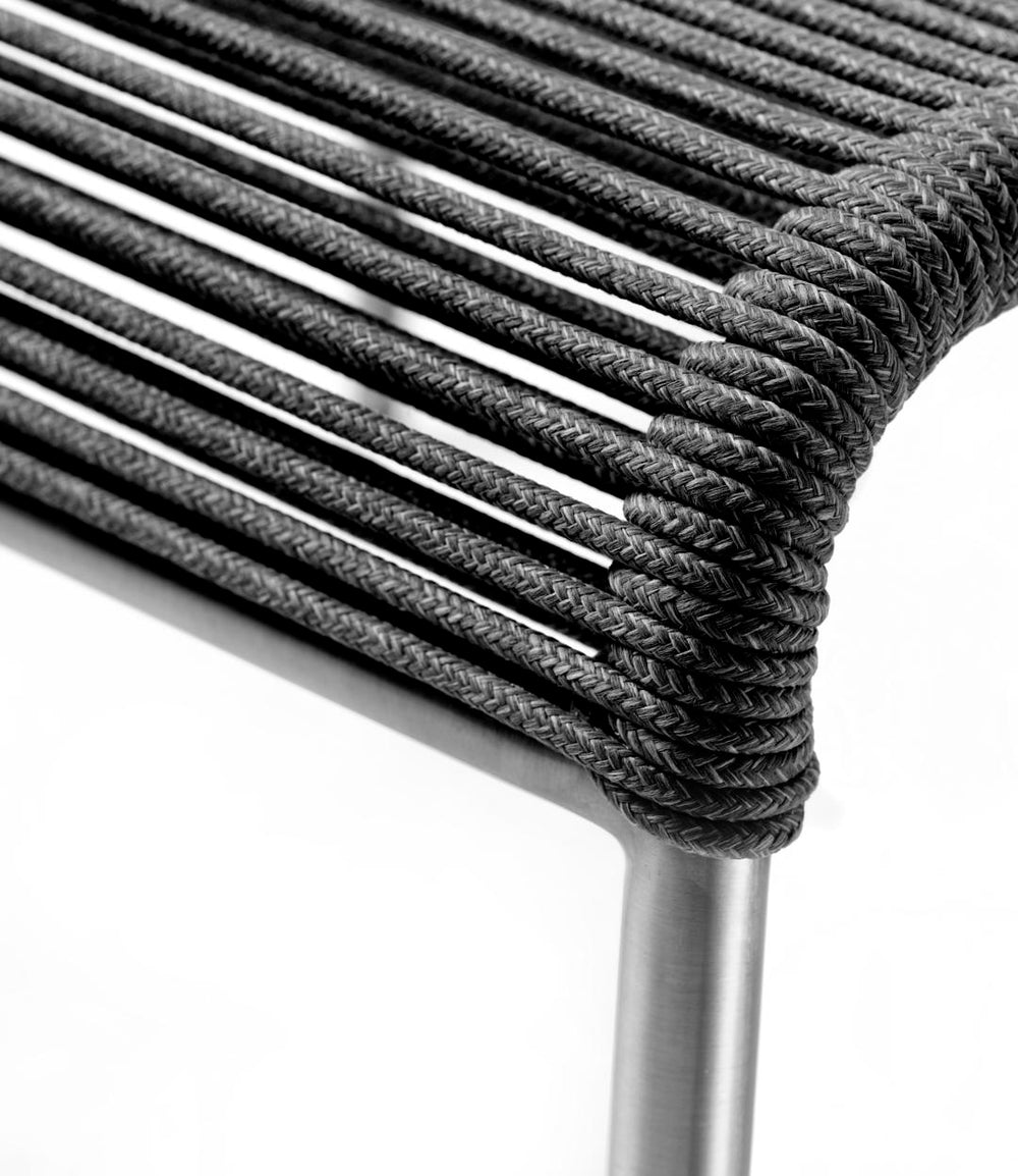 M20S Teglgaard Cord Footrest — Brushed Black