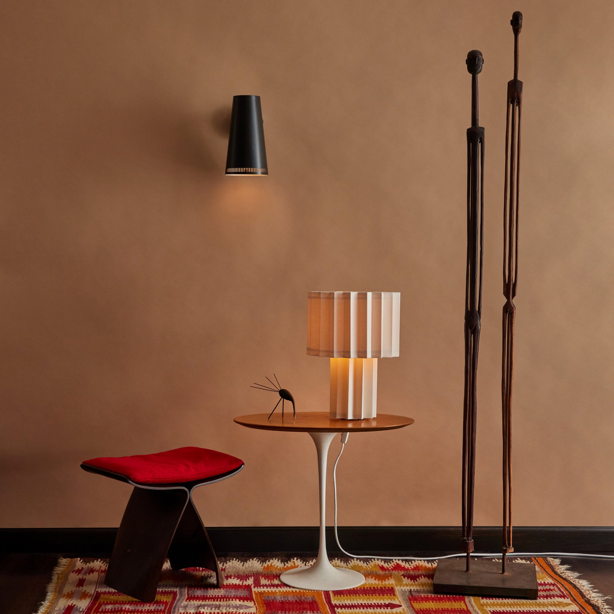 Plisse Table Lamp