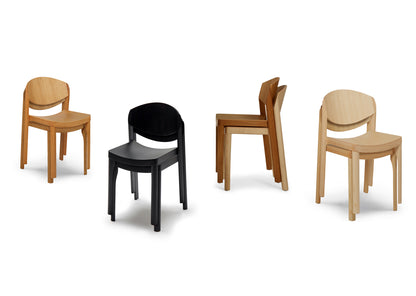 Mauro Dining Chair — Wood Seat