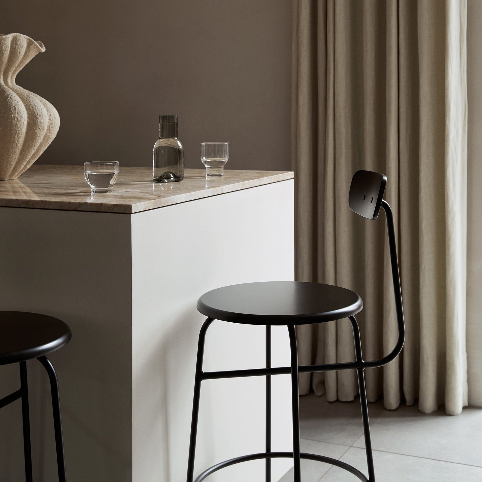 Afteroom Counter and Bar Chair — Wood