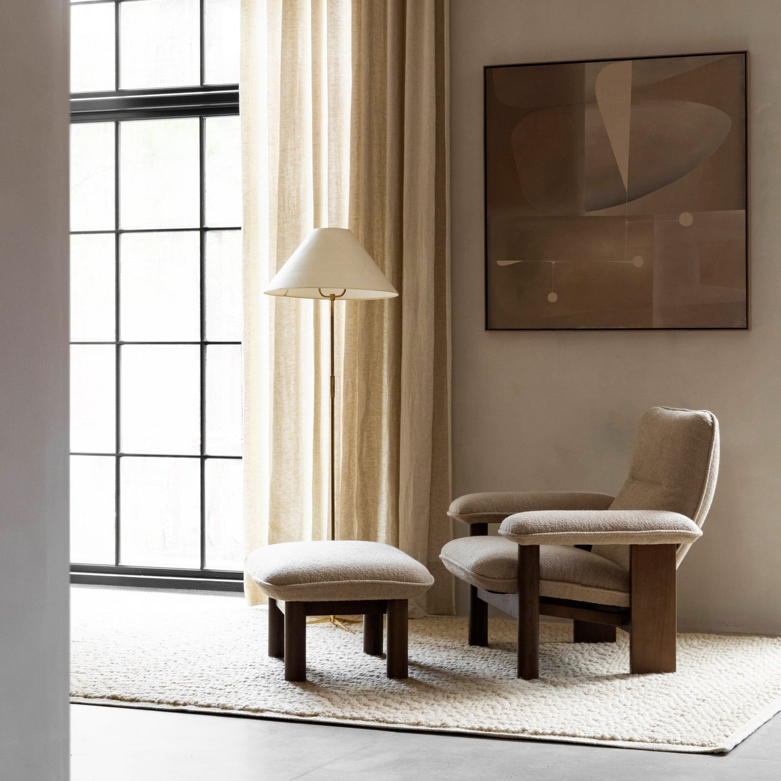 Brasilia Lounge Chair — High Back