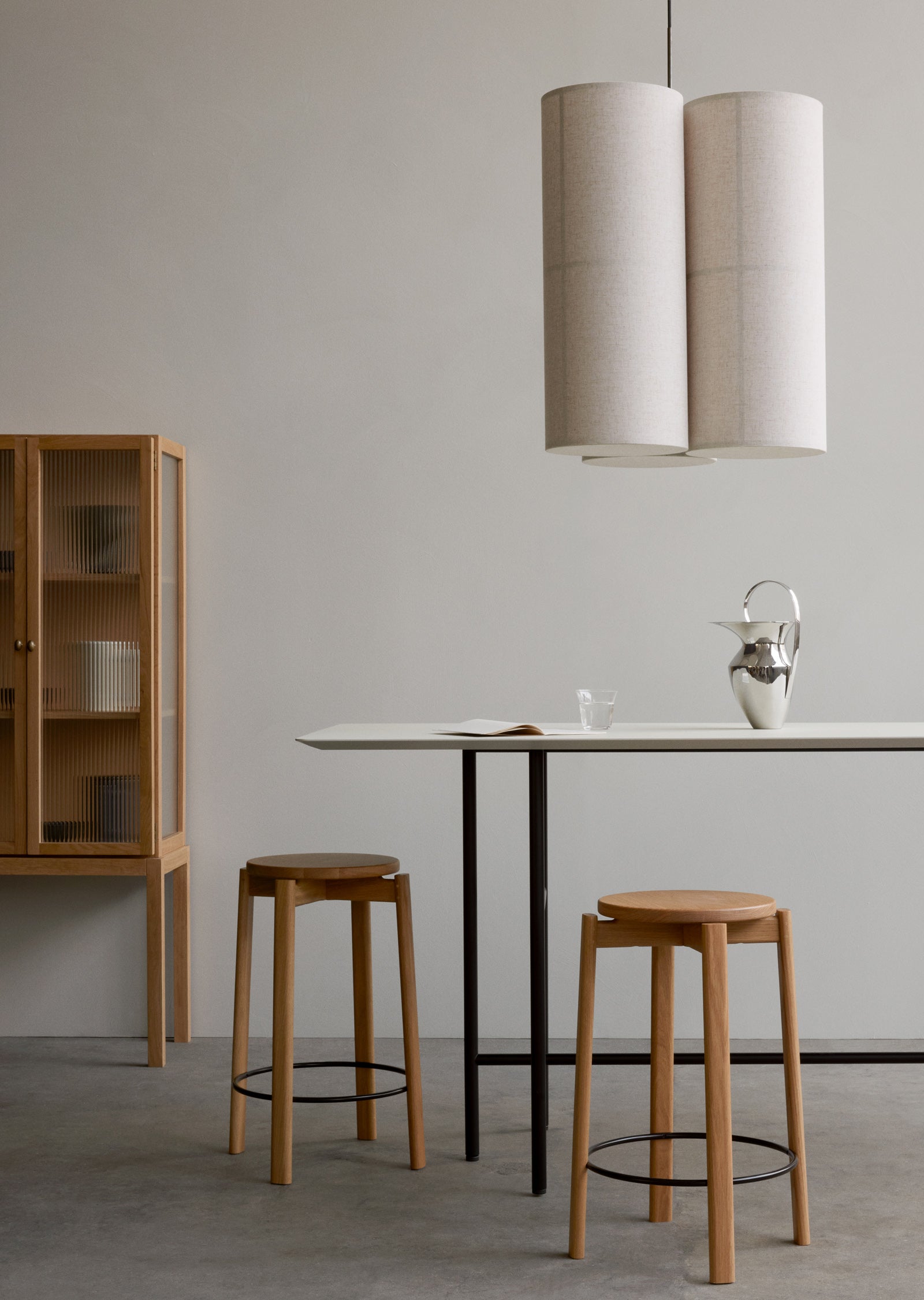 Passage Bar and Counter Stool  — Wood Seat