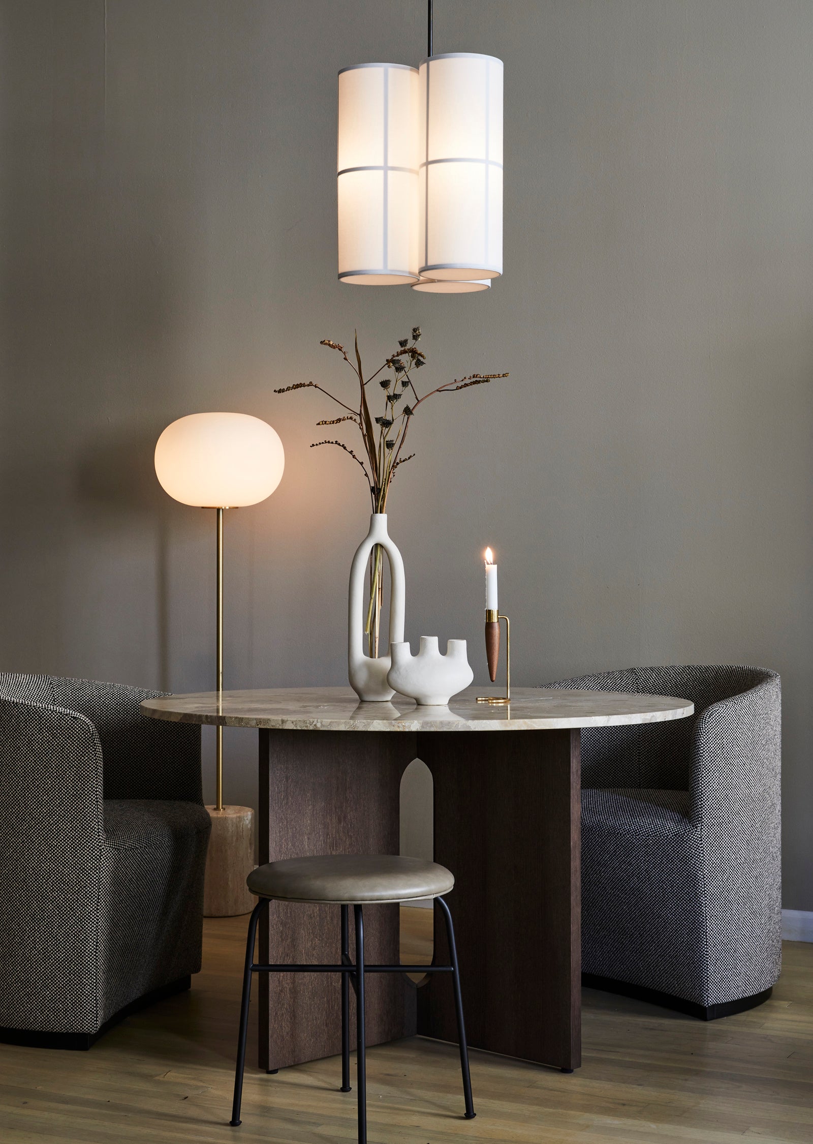 Androgyne Dining Table — Round and Rectangle