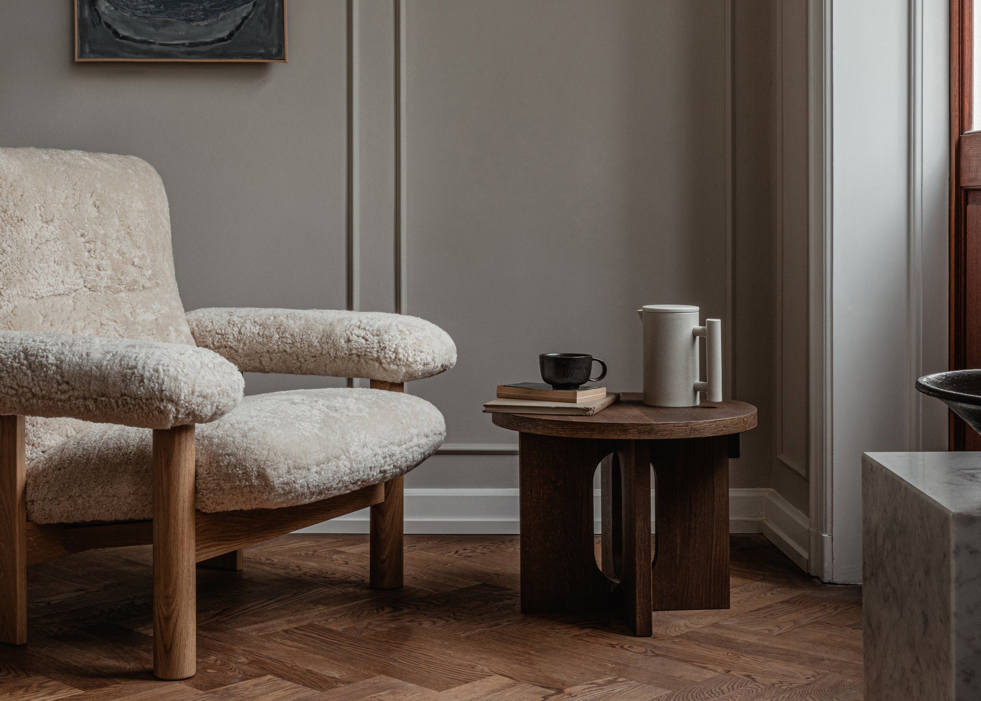 Androgyne Side Table — Wood