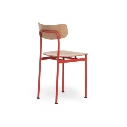Motta Dining Chair — Wood Seat — Set of 2