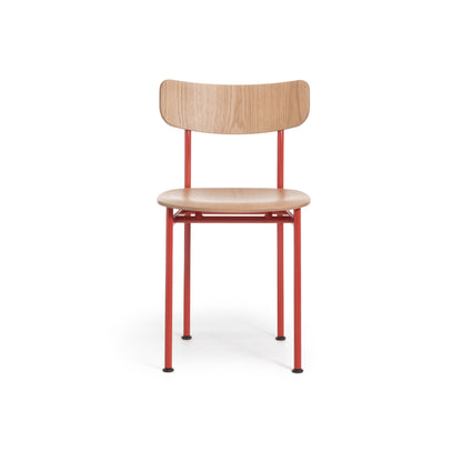 Motta Dining Chair — Wood Seat — Set of 2