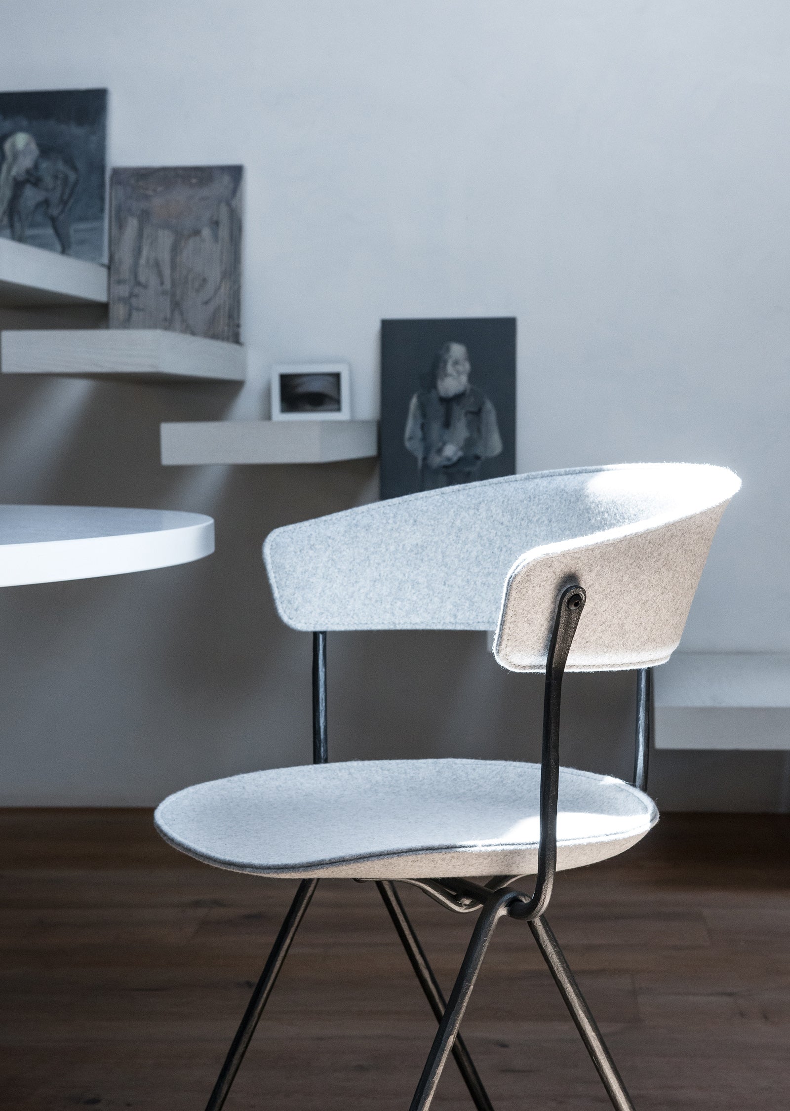 Officina Chair — Upholstered
