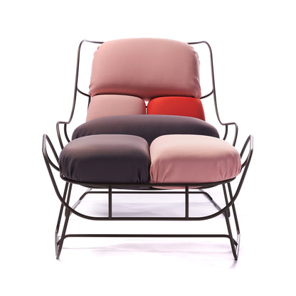 Plasma Lounge Chair and Footrest