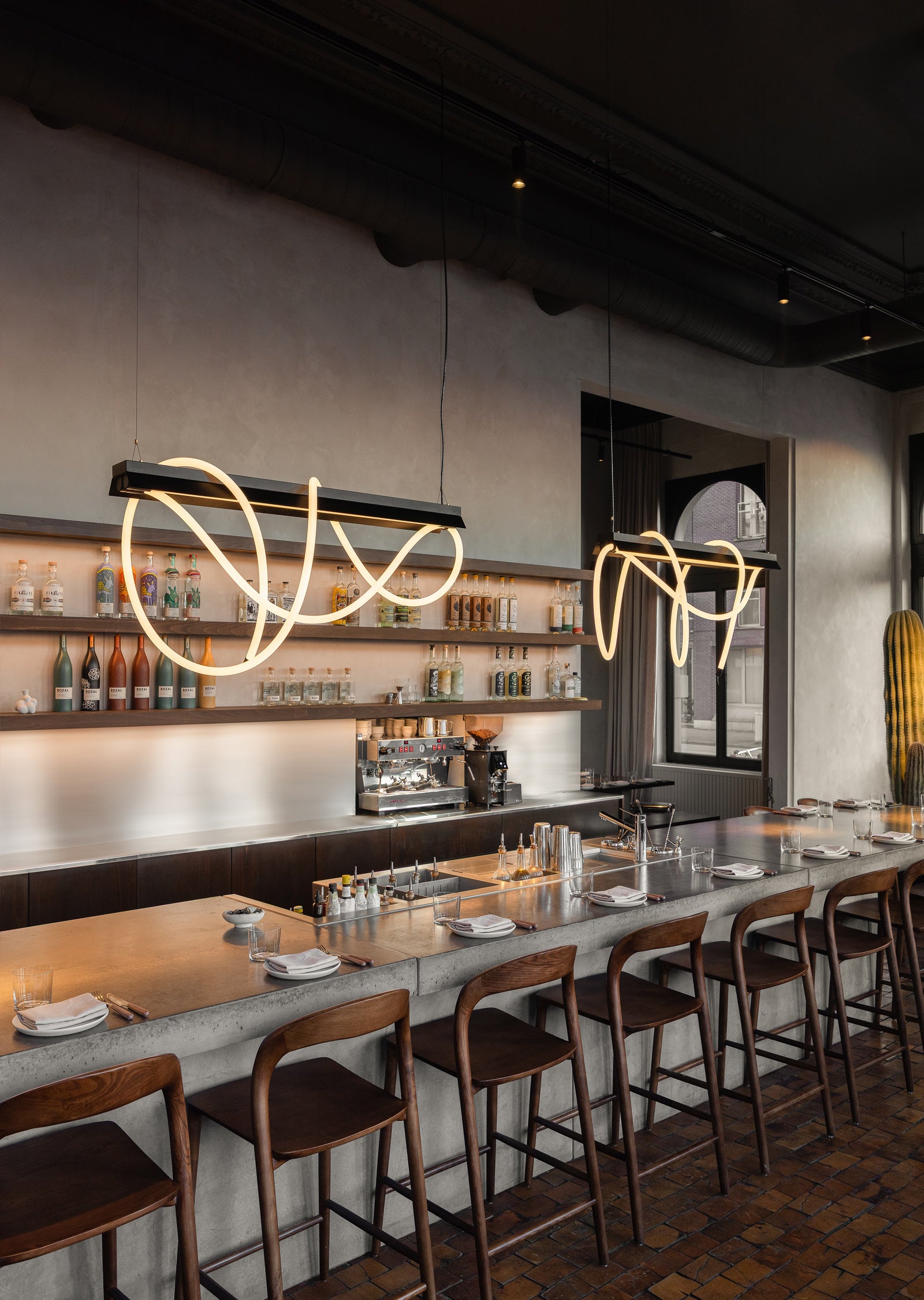 Tubelight Pendant Lamp