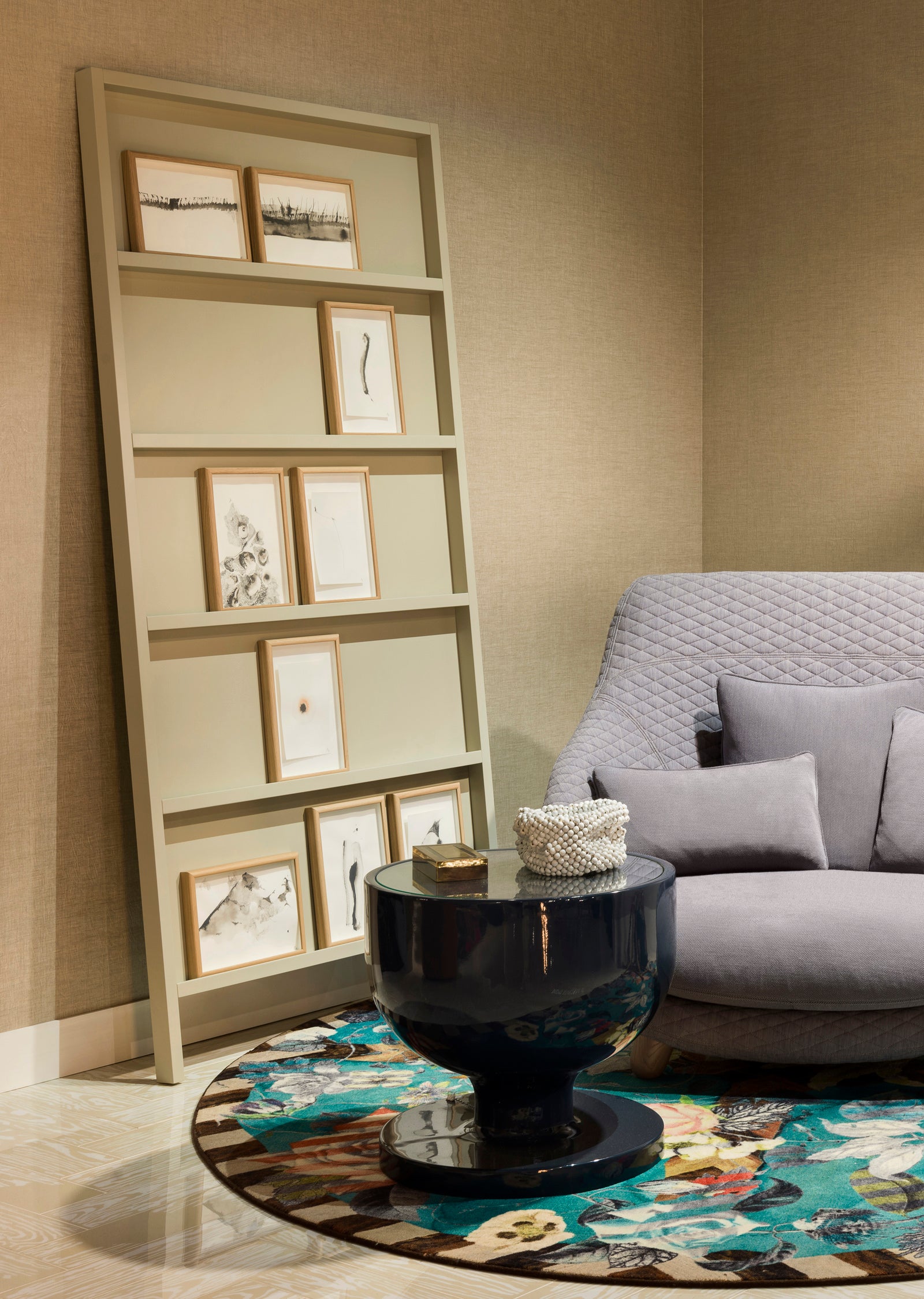 Oblique Wall Shelf
