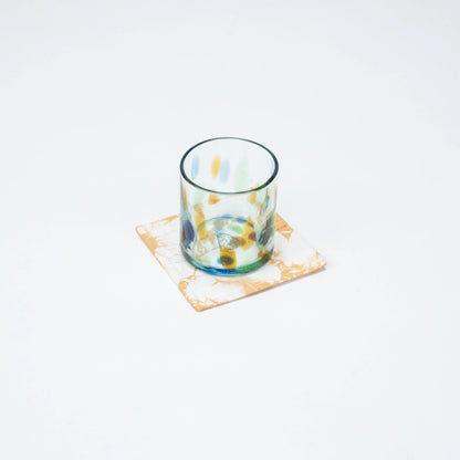 Plant Dye Coaster — Set of 4
