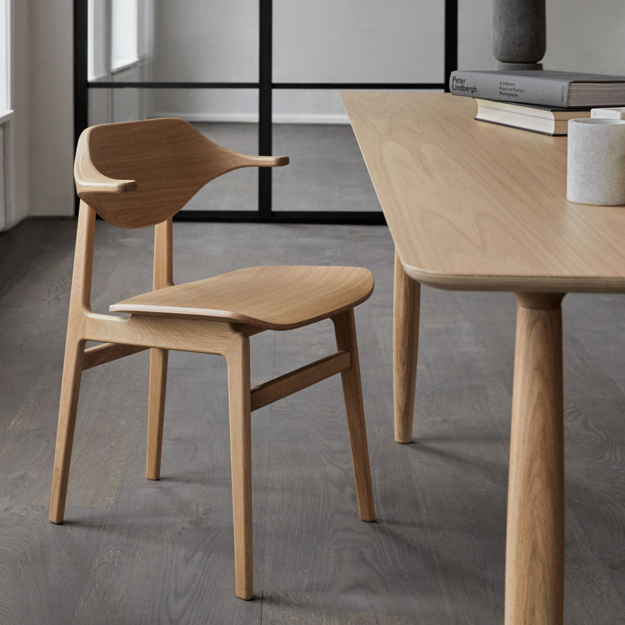 Bufala Chair — Wood Seat