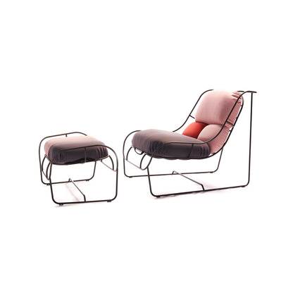 Plasma Lounge Chair and Footrest