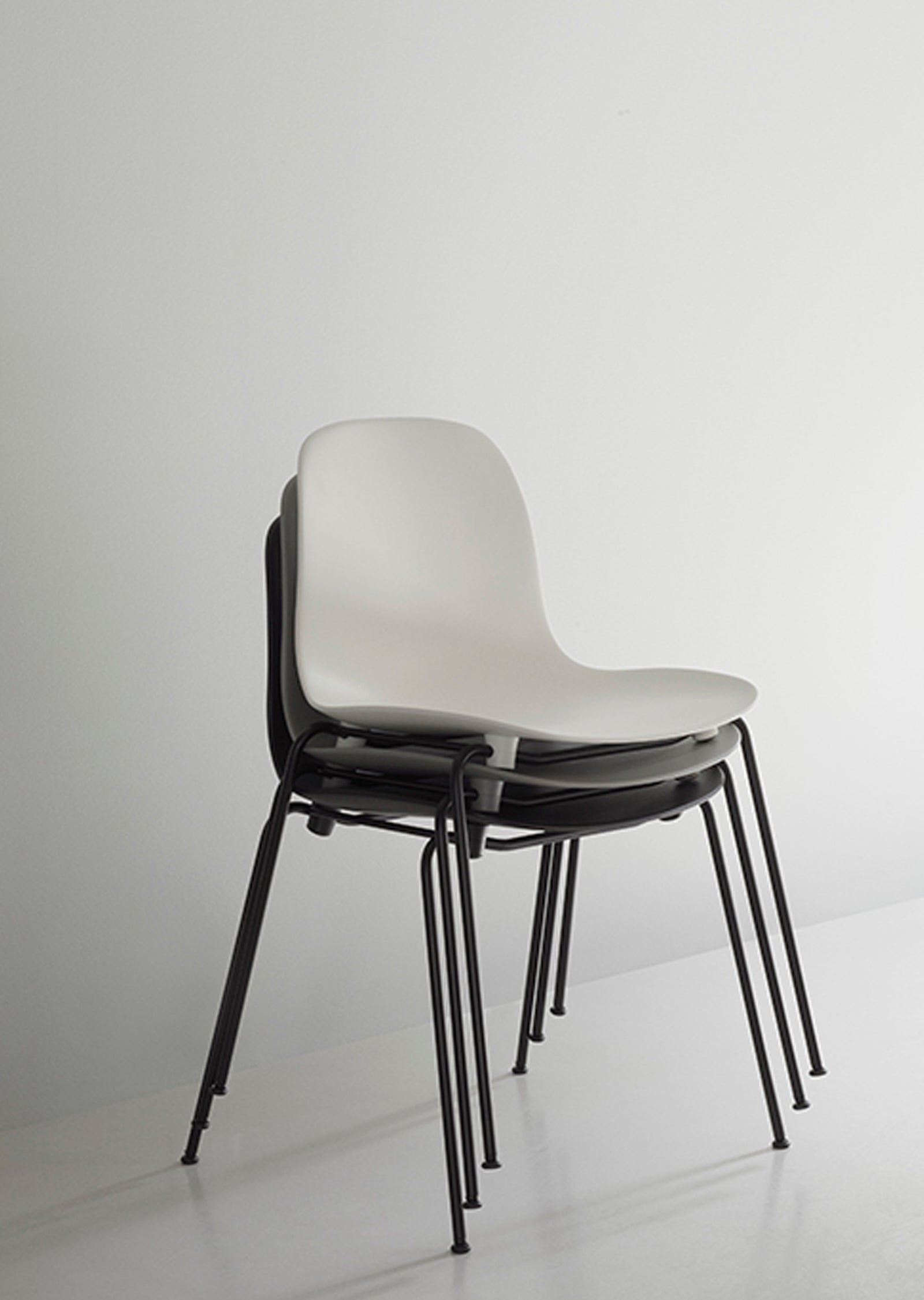 Form Stacking Chair — Steel