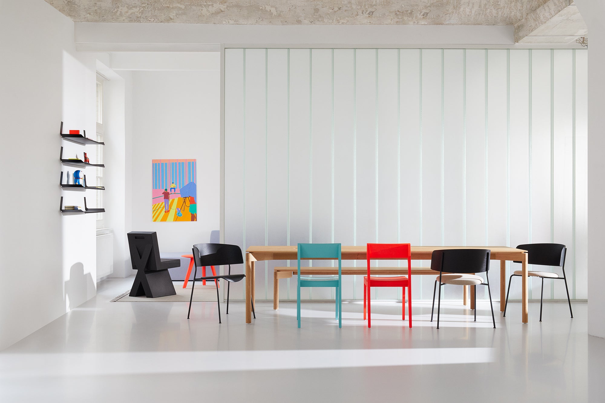 Wagner Armrest Chair — Wood Seat