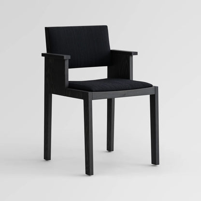 016 Maasto Dining Armchair — Upholstered Seat and Back