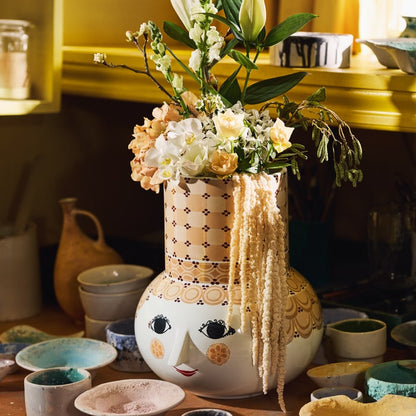 Bjørn Wiinblad Olga Vase — Sand