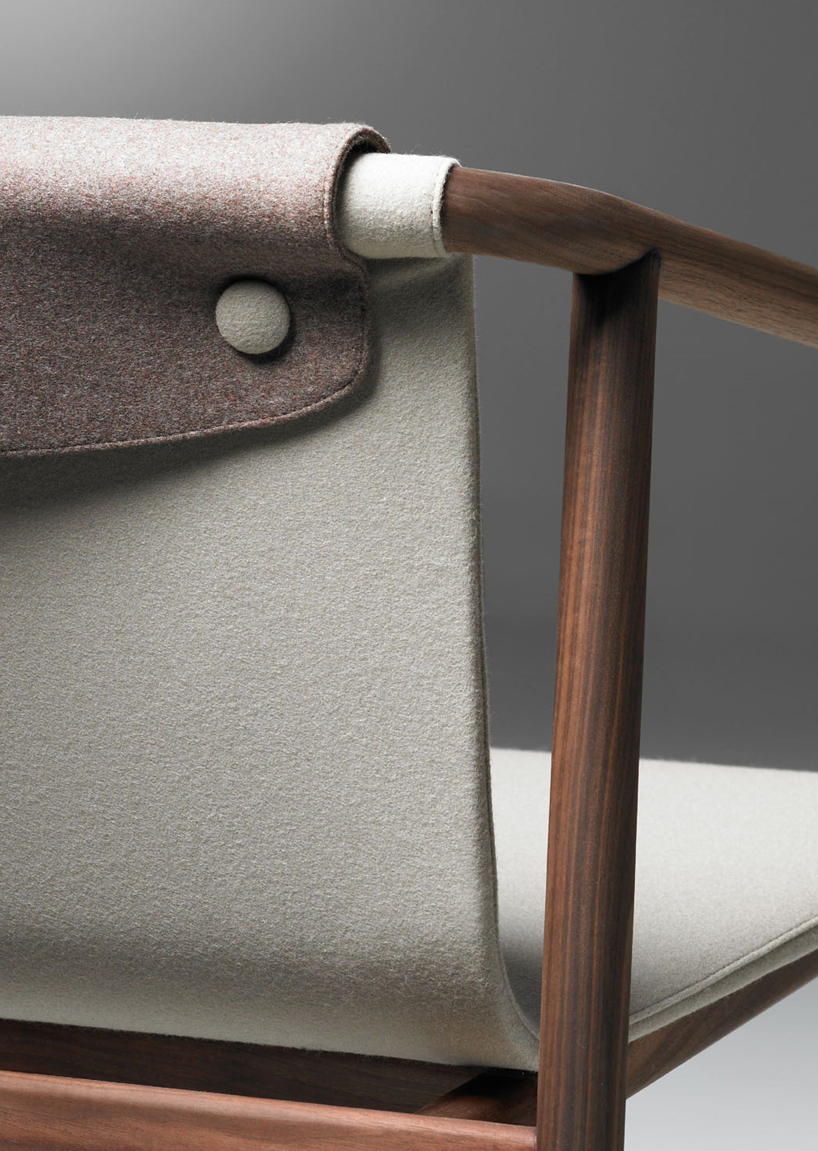 Oslo Lounge Chair — Button Back