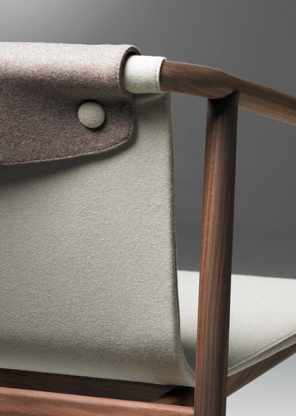 Oslo Lounge Chair — Button Back