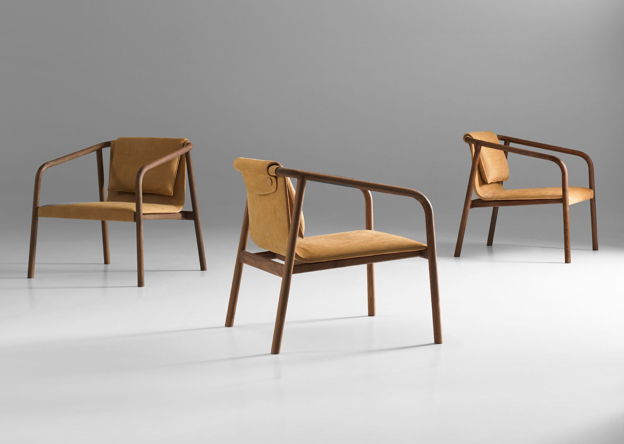 Oslo Lounge Chair — Button Back