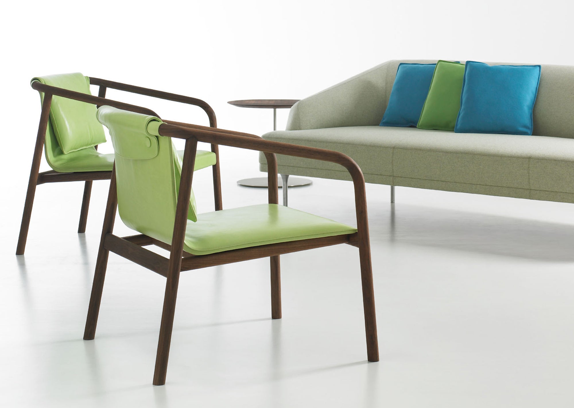 Oslo Lounge Chair — Button Back