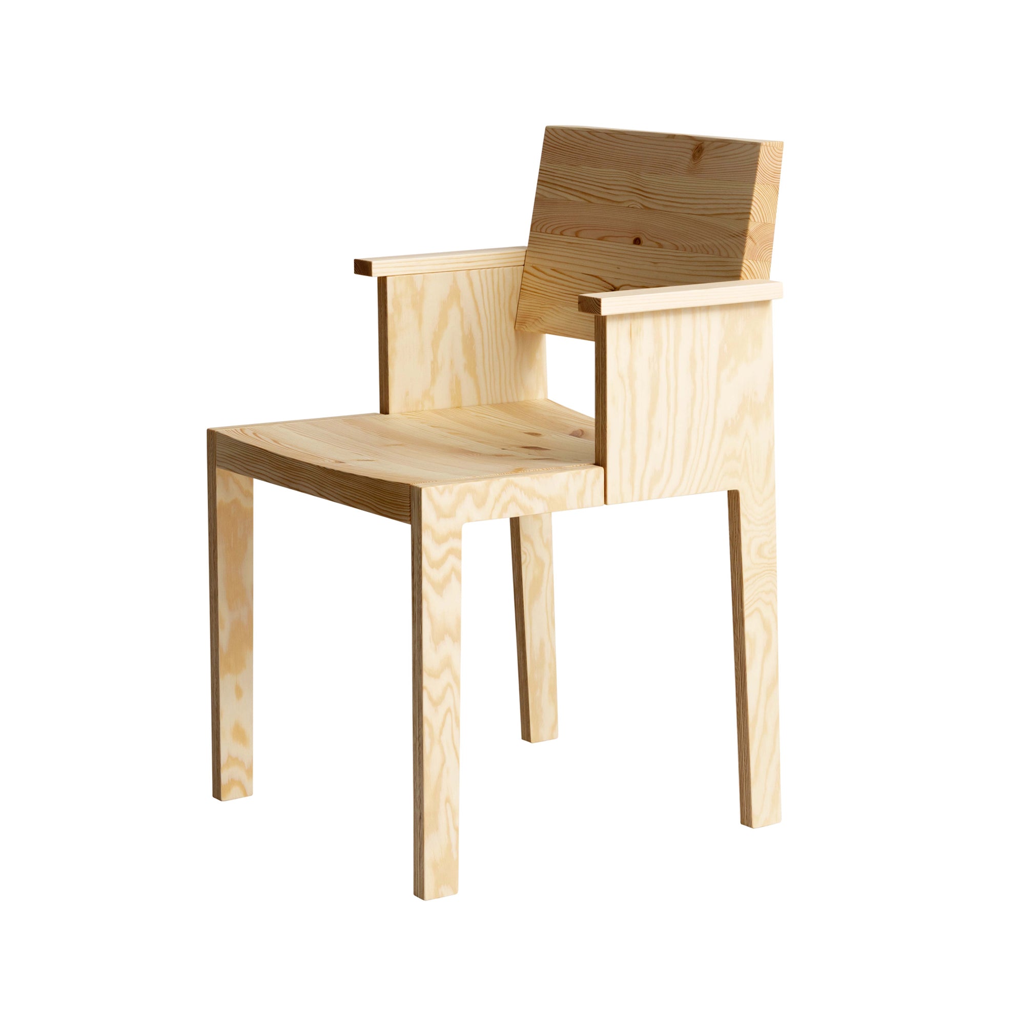 016 Maasto Dining Armchair — Wood