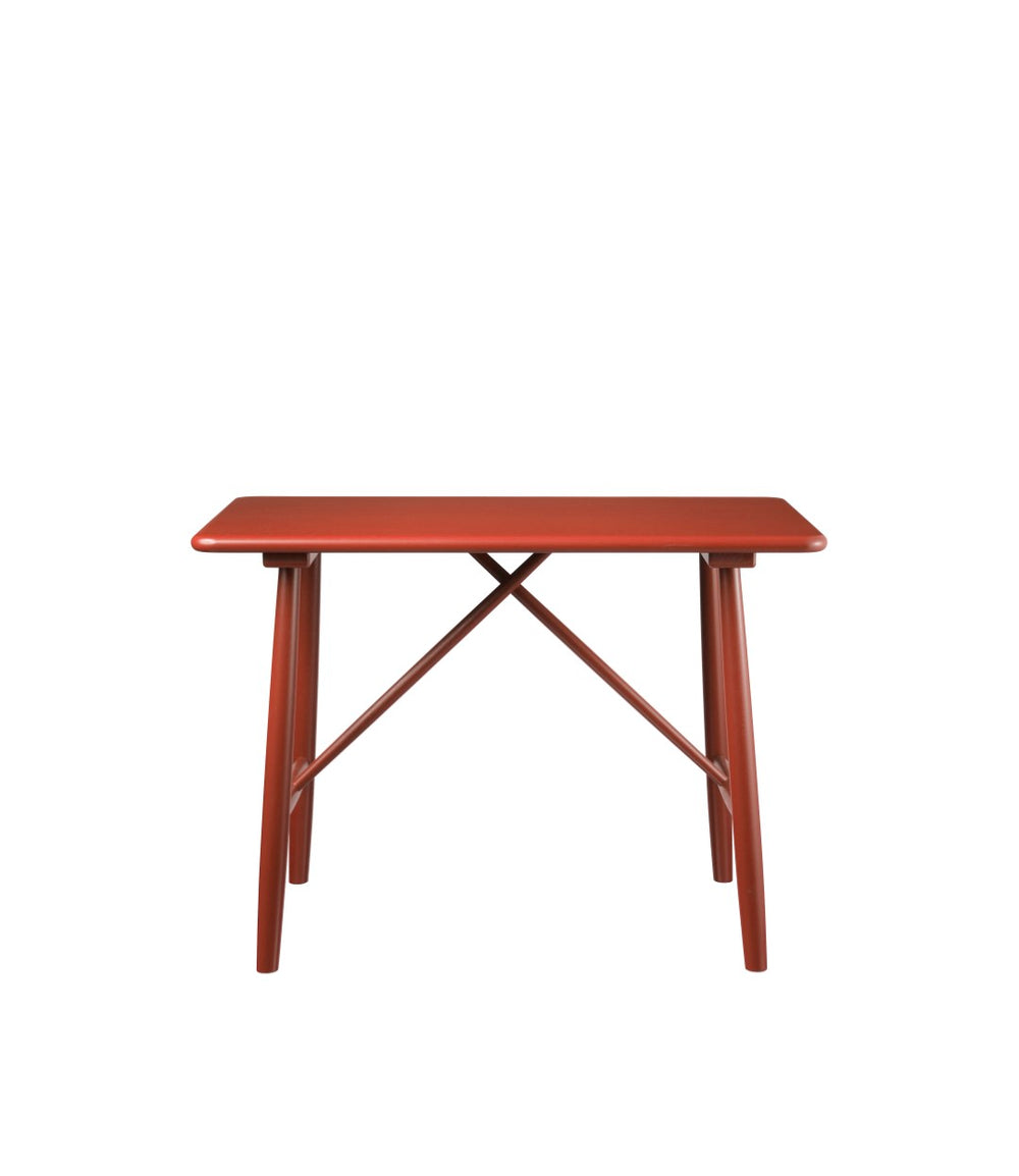 P10 Children’s Table — Red Painted Beech