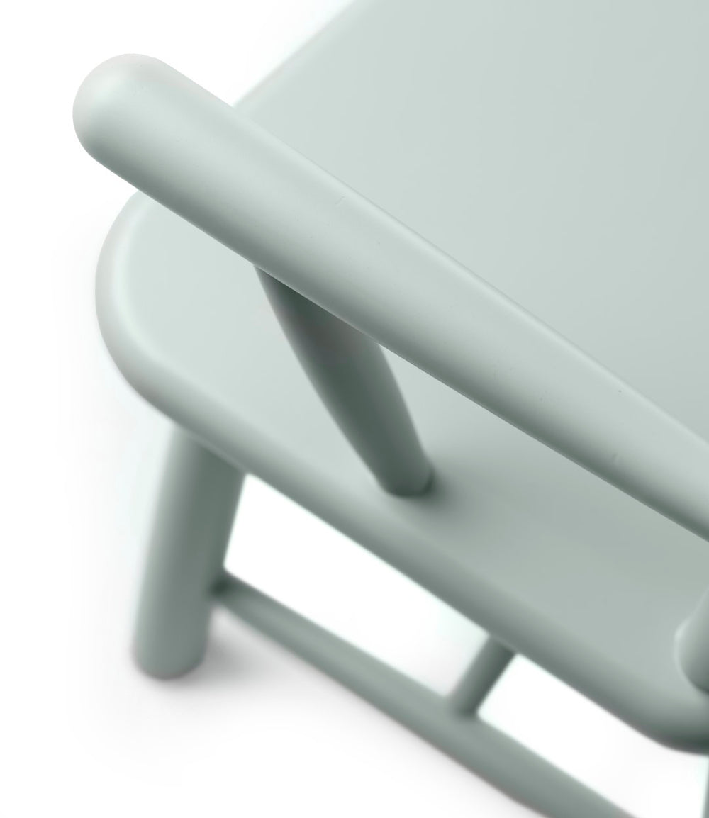 P11 Children's Bench — Blue Grey Painted Beech