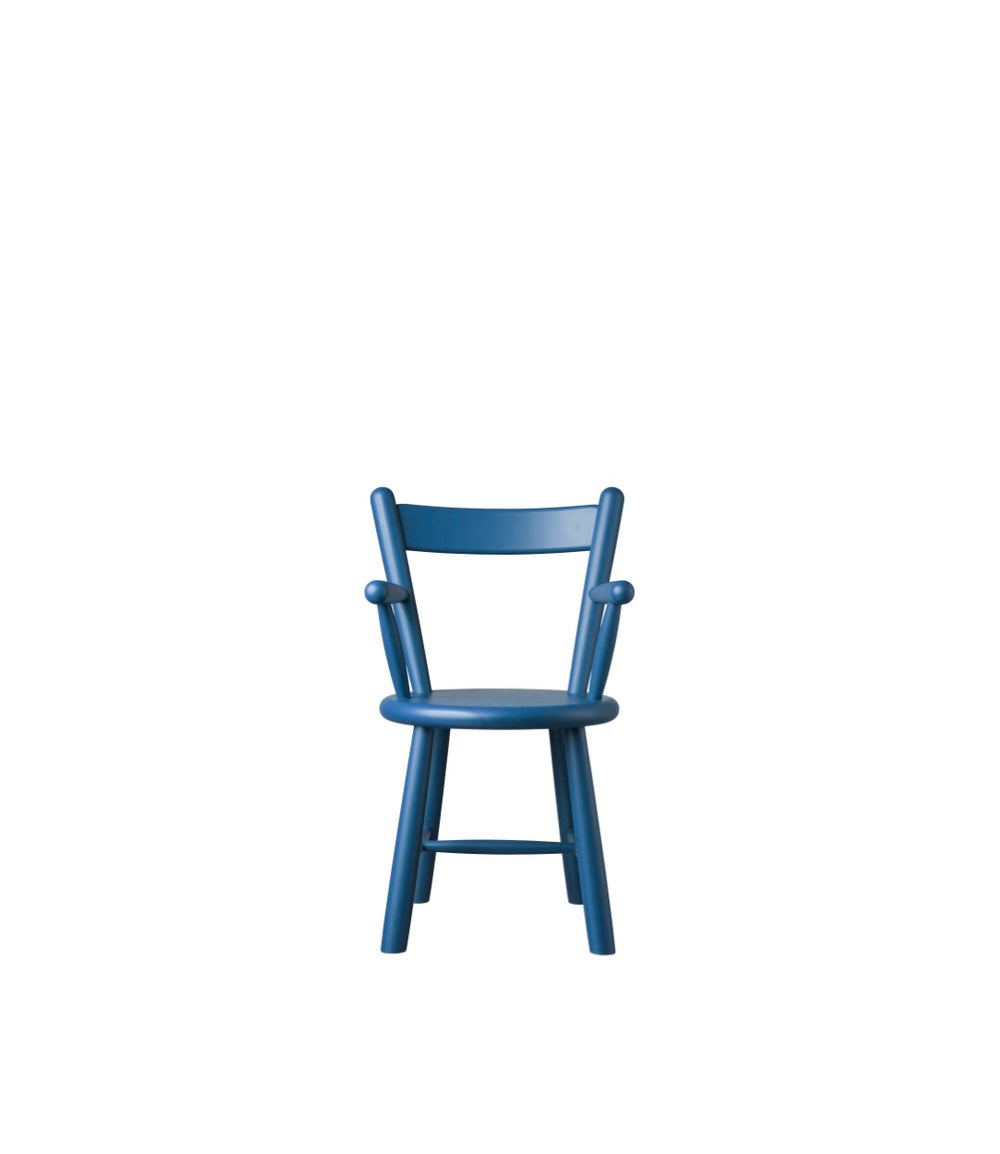 P9 Children's Chair — Blue Painted Beech