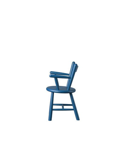 P9 Children's Chair — Blue Painted Beech