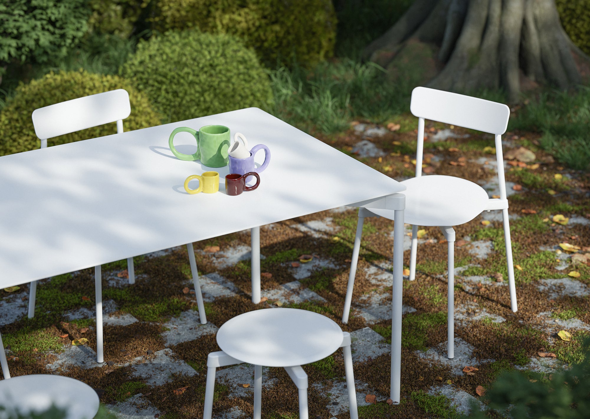 Fromme Dining Chair — Aluminum — Set of 2