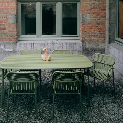 Week-End Dining Table — Slatted Top