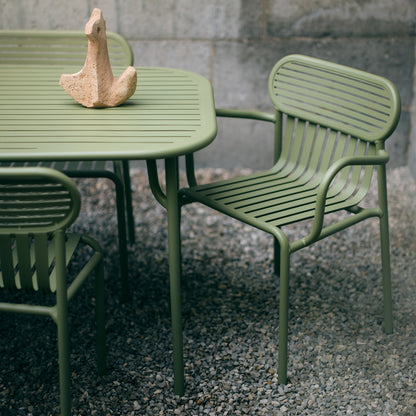 Week-End Dining Table — Slatted Top