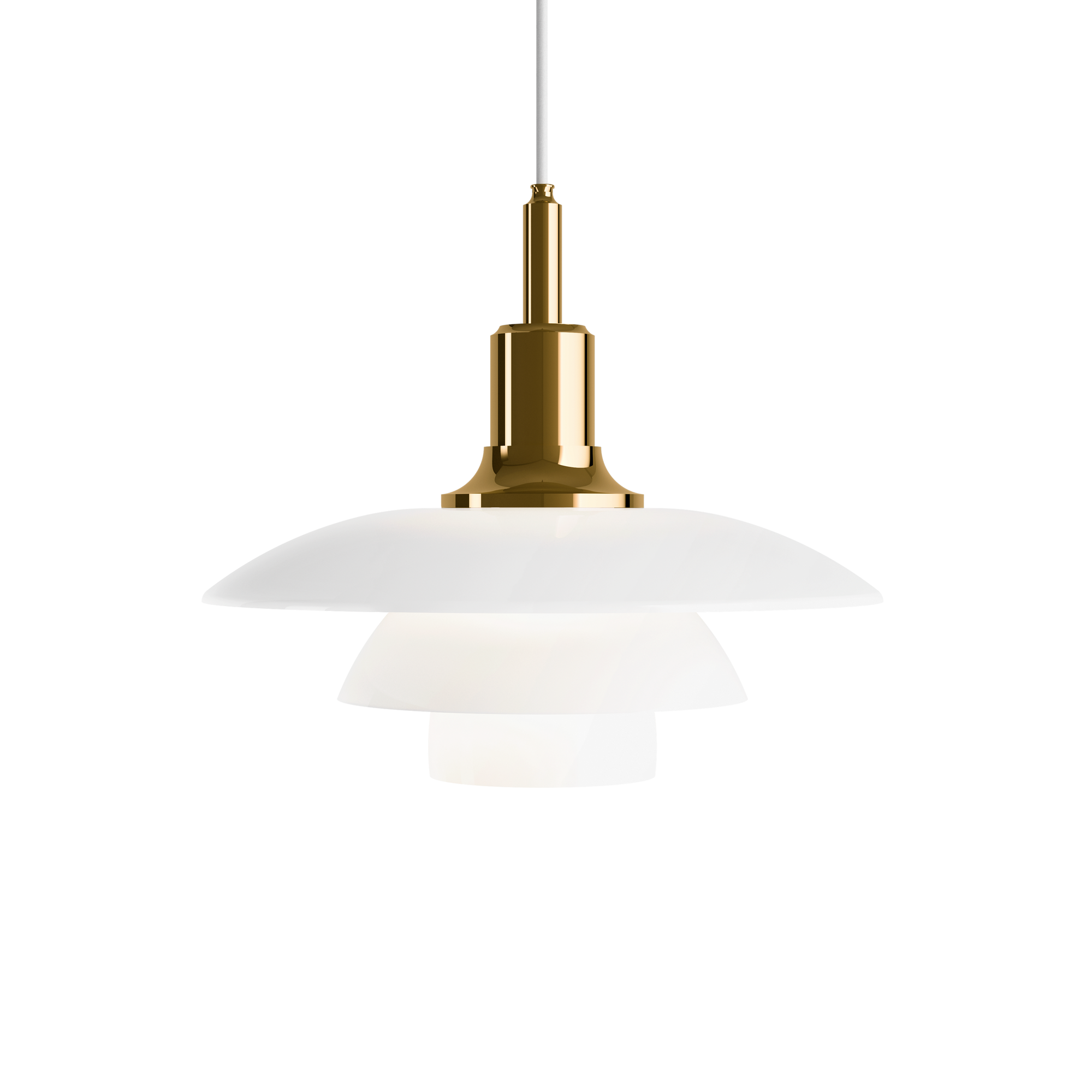 PH 3 ½ — 3 Glass Pendant Lamp