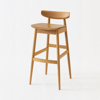 Contract Counter Chair — Wood Seat