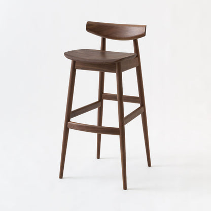 Contract Counter Chair — Wood Seat