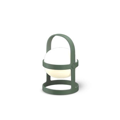 Soft Spot Solar Lamp — Pine Green