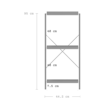 Aluminum Modular Shelf System