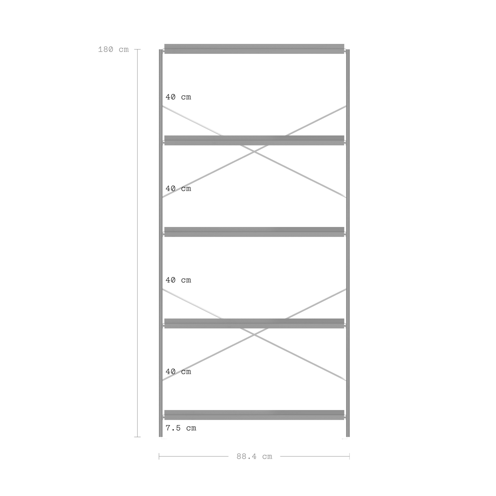 Aluminum Modular Shelf System