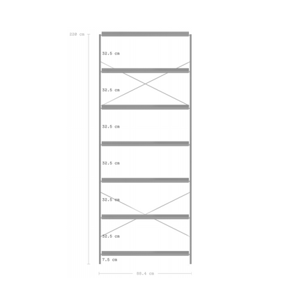 Aluminum Modular Shelf System