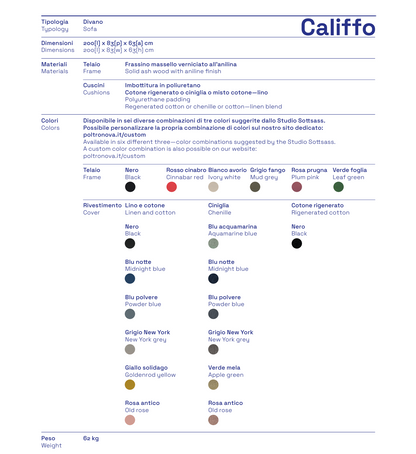 Califfo Sofa