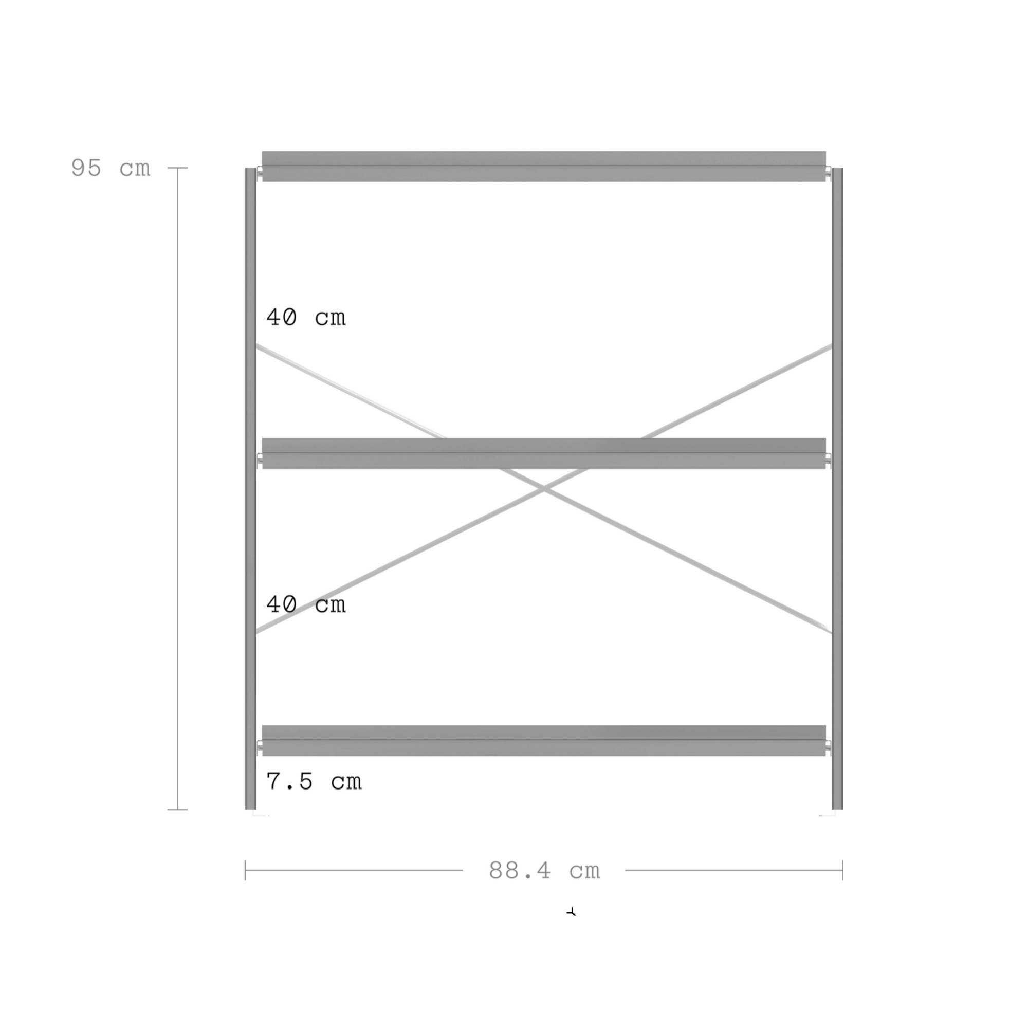 Aluminum Modular Shelf System
