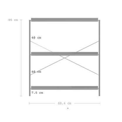 Aluminum Modular Shelf System