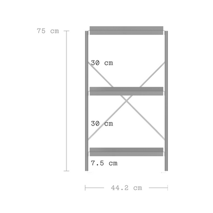 Aluminum Modular Shelf System