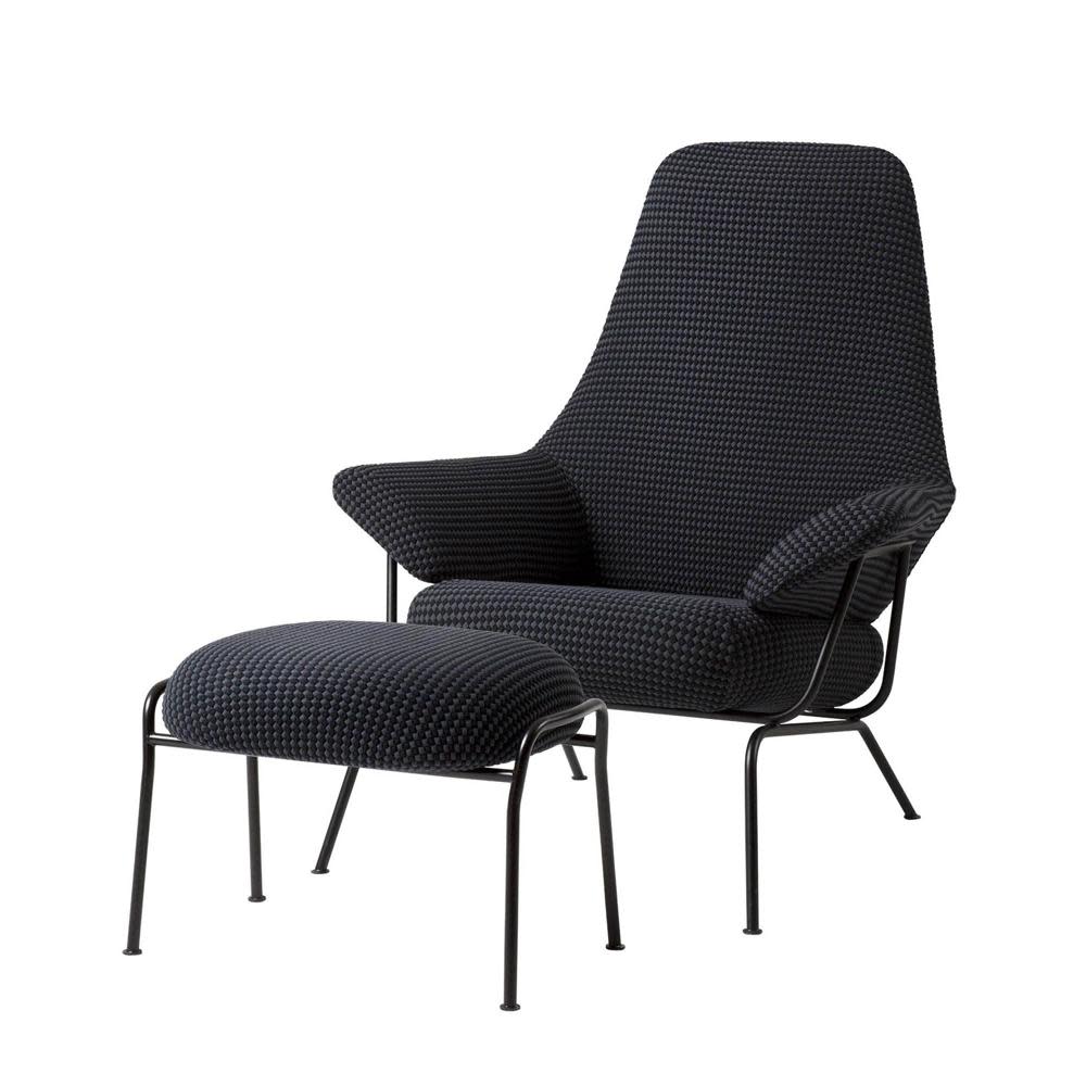 Hai Lounge Chair and Ottoman