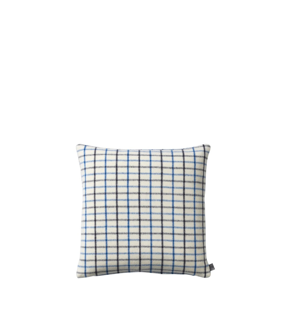 R16 Slotsholmen Square Cushion — Blue Wool