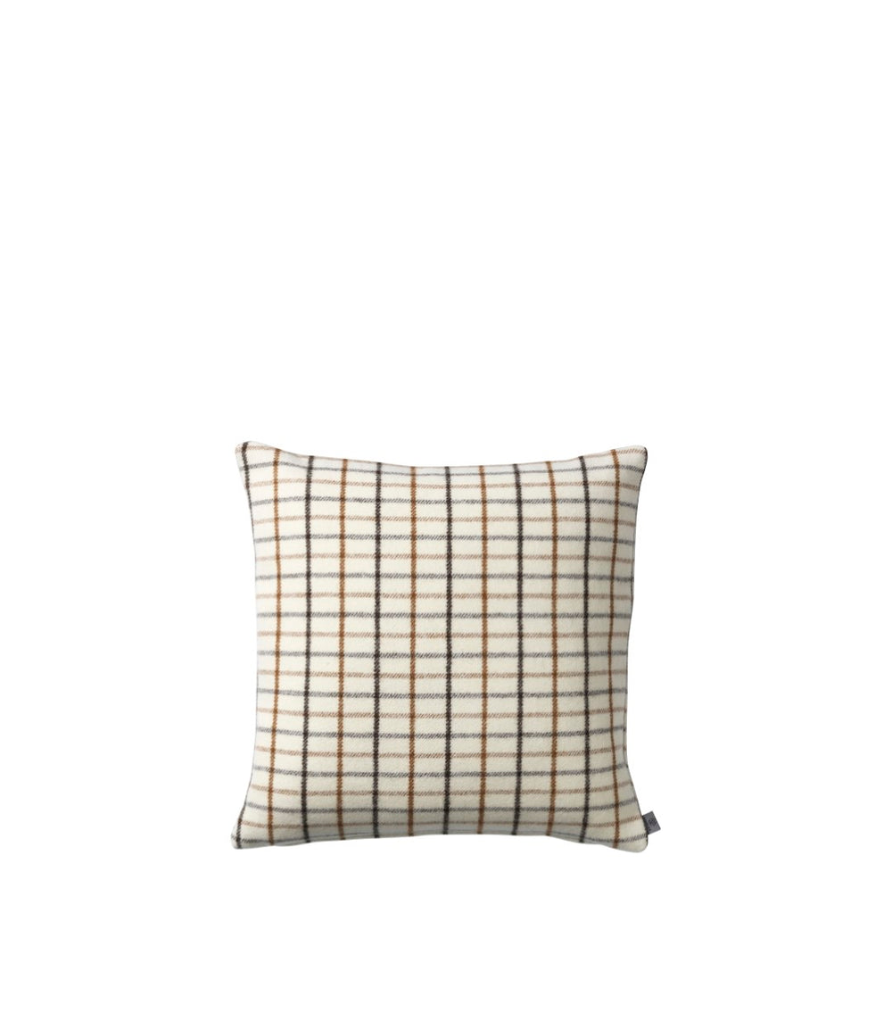 R16 Slotsholmen Square Cushion — Brown Wool